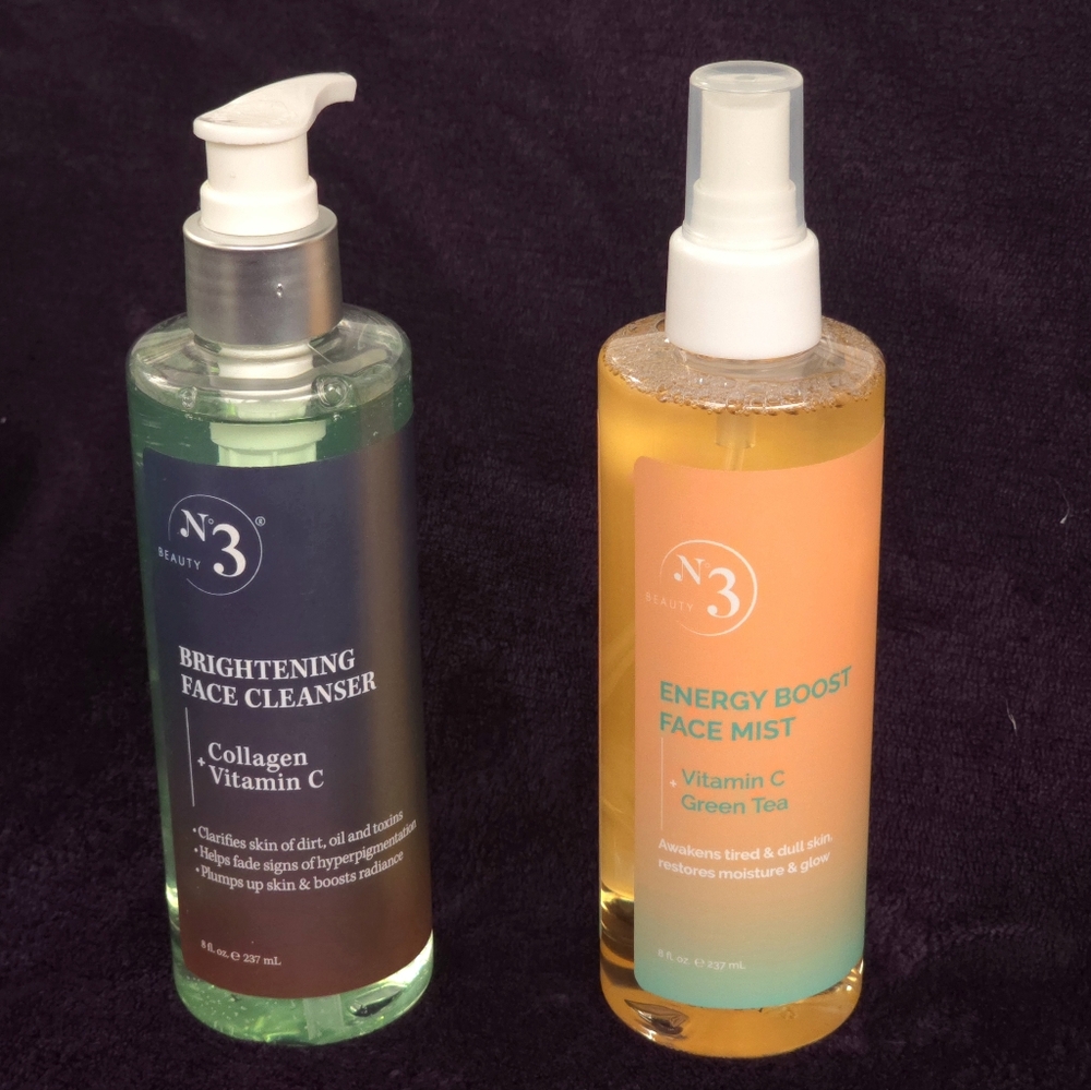 💕 3 for $35 | No. 3 Beauty Face Cleanser and Mist | Set of 2